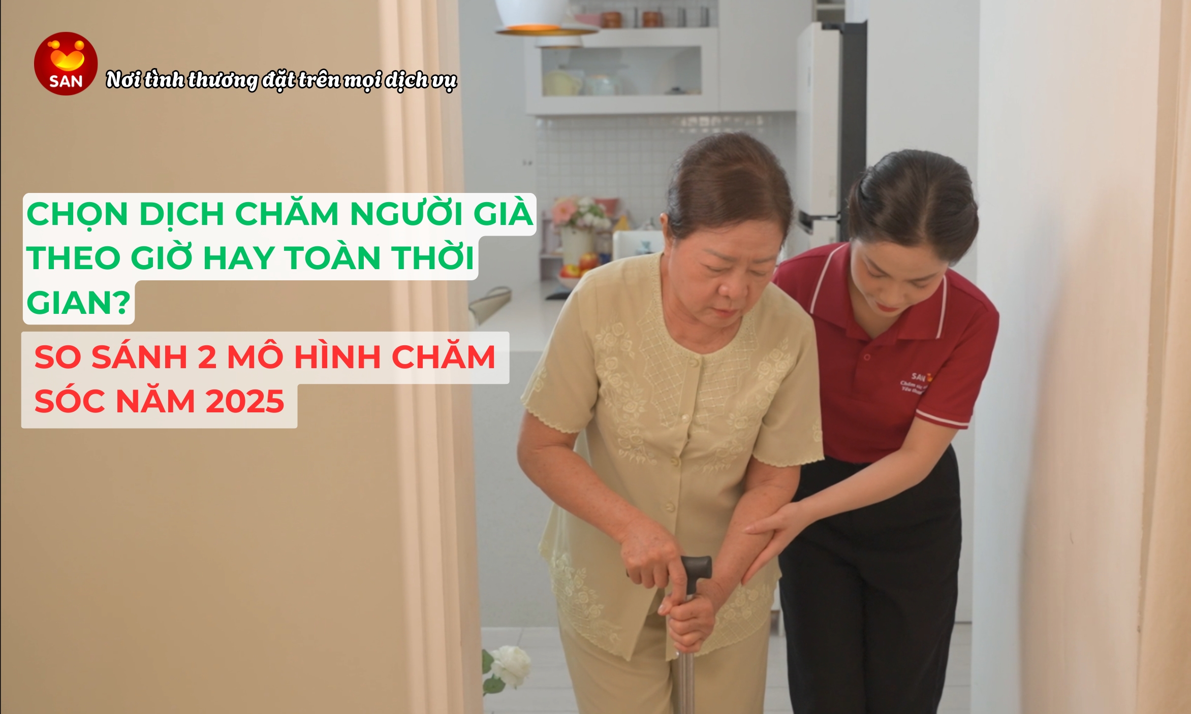 chăm sóc người già theo giờ