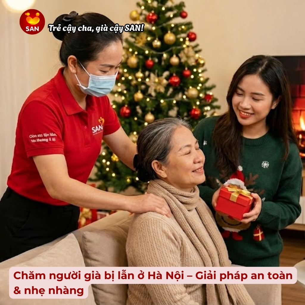 chăm sóc người già bị lú lẫn