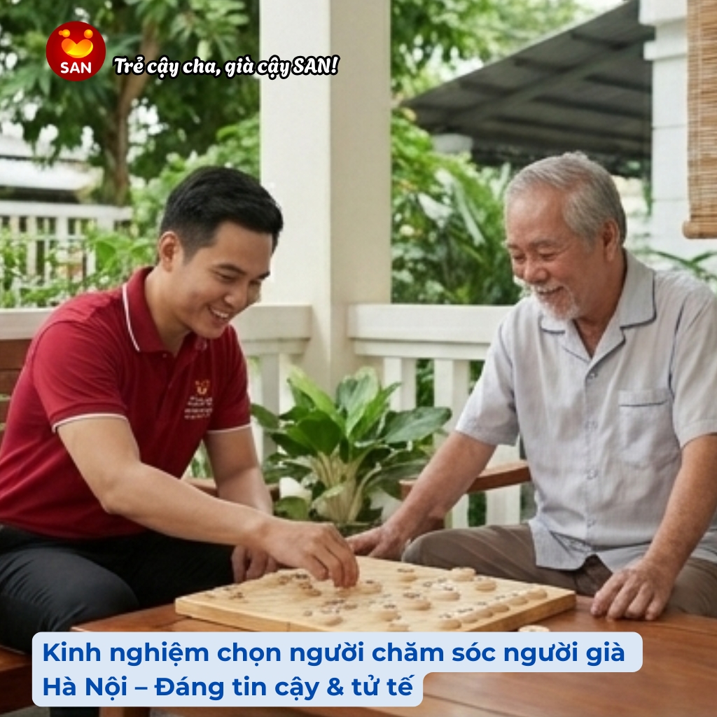 người chăm sóc người già tại nhà Hà Nội