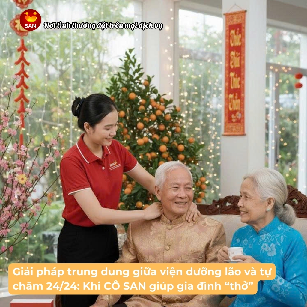 Giải pháp trung dung chăm người già