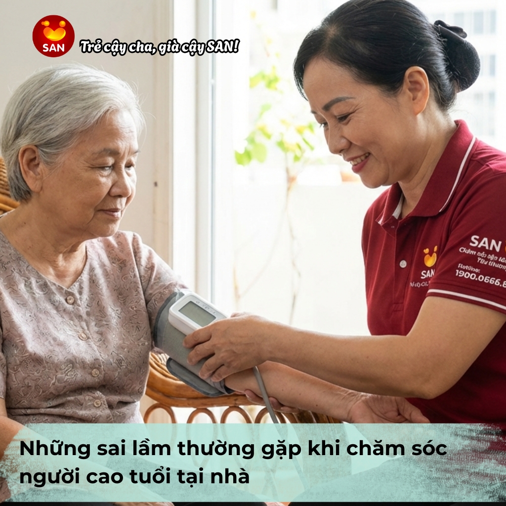 chăm sóc người cao tuổi tại nhà